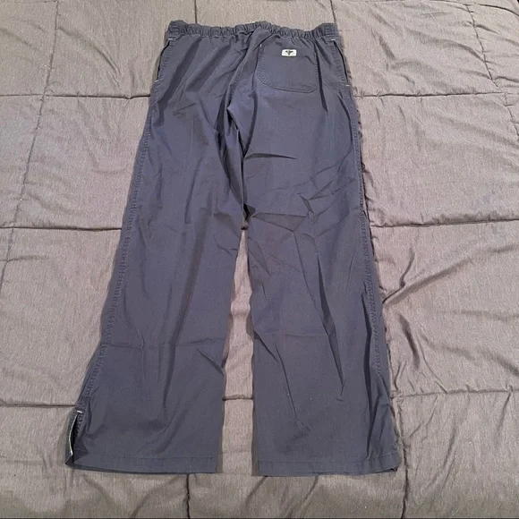 Four Pairs of Scrub Pants Sizes Small and Medium Nursing Medical Comfort Blue - Picture 7 of 16